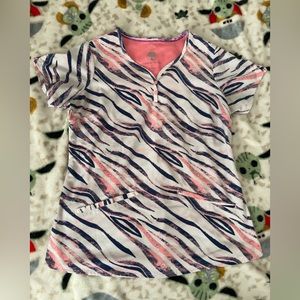 Healing Hands scrub set. Shirt size S and pants size S